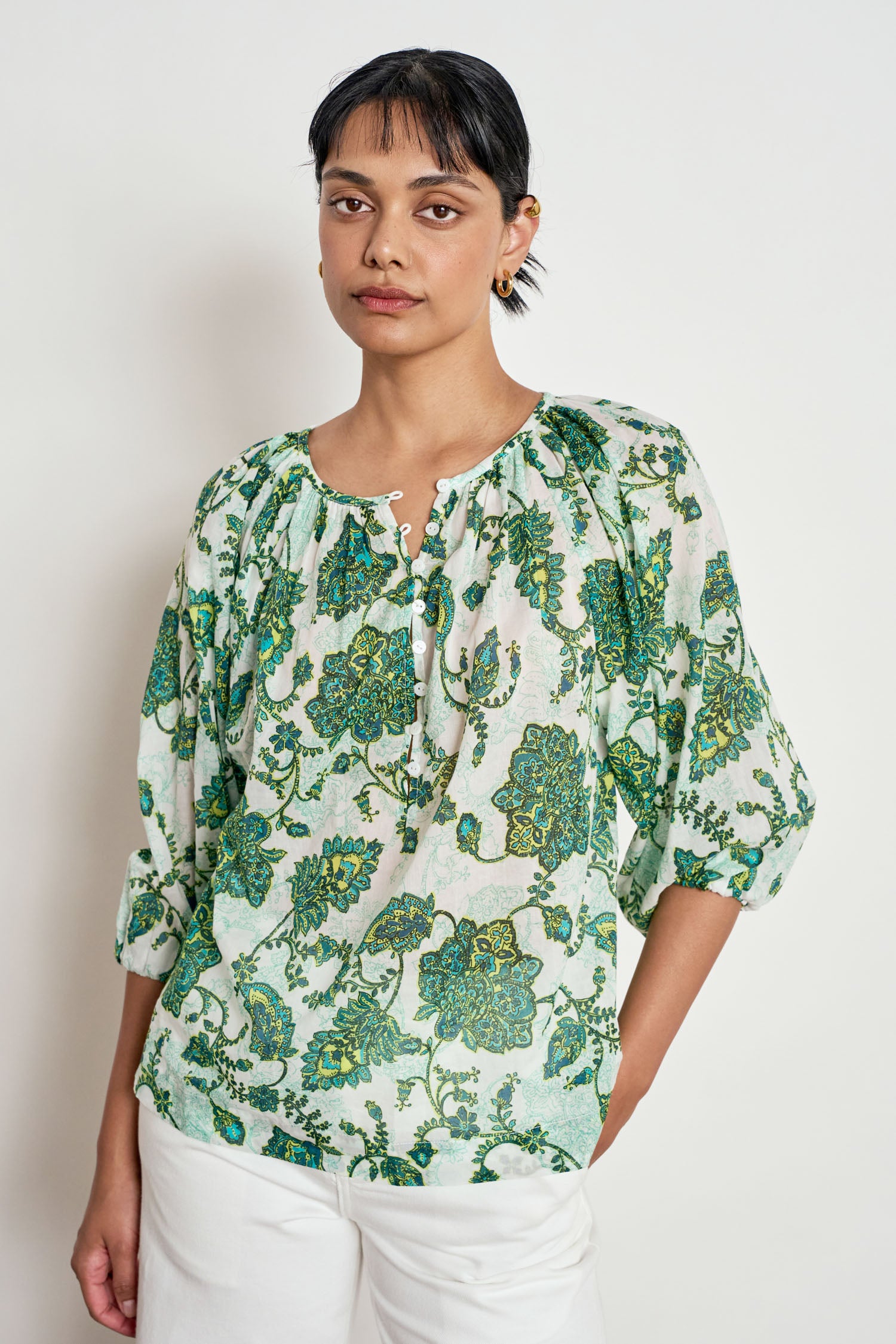 Zoe Kratzmann Vow Top - Garden Paisley