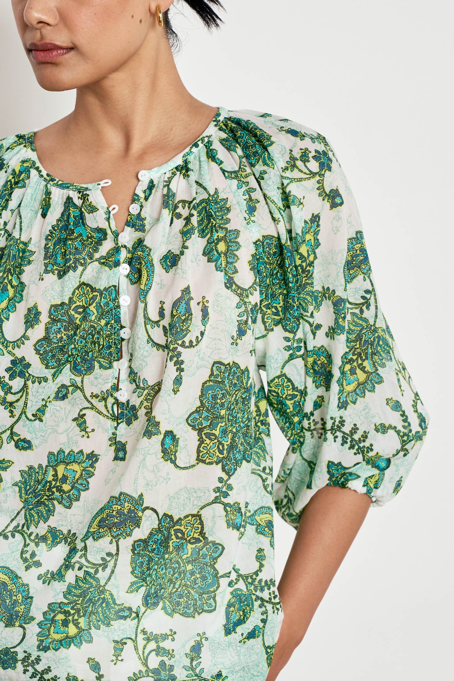 Zoe Kratzmann Vow Top - Garden Paisley