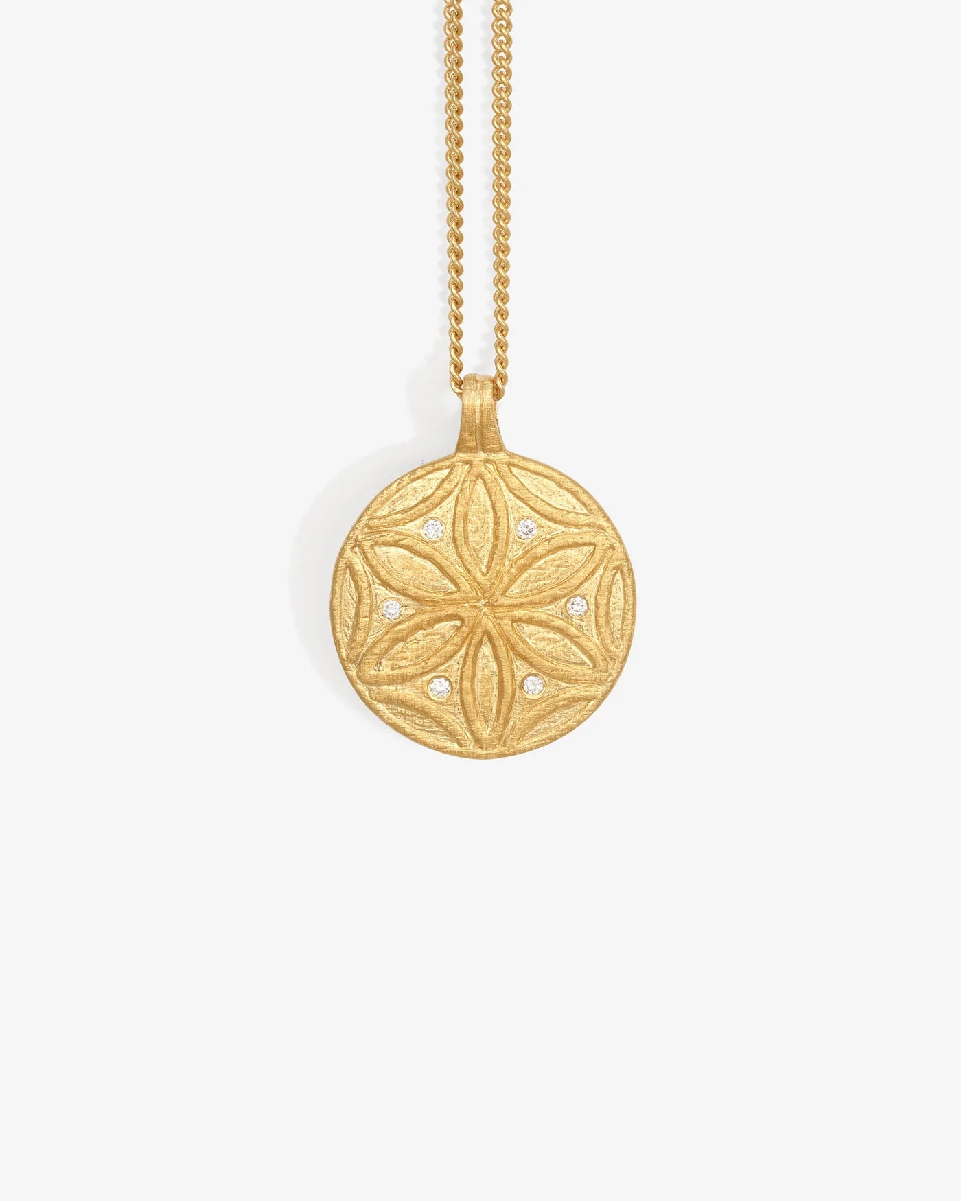 Seed of Life Necklace - 18K Gold Vermeil