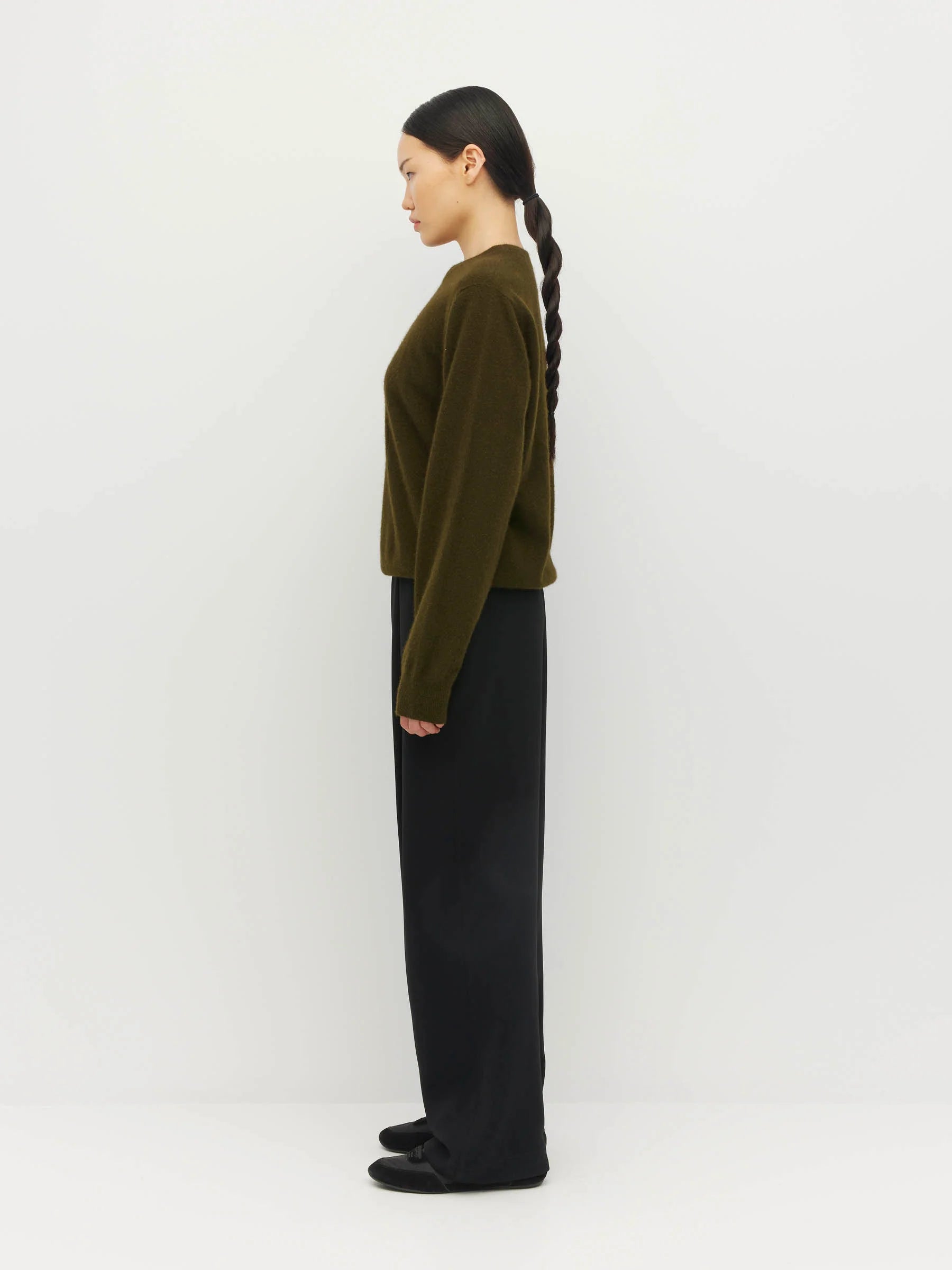 Dion Crew Perino Knit - Forest
