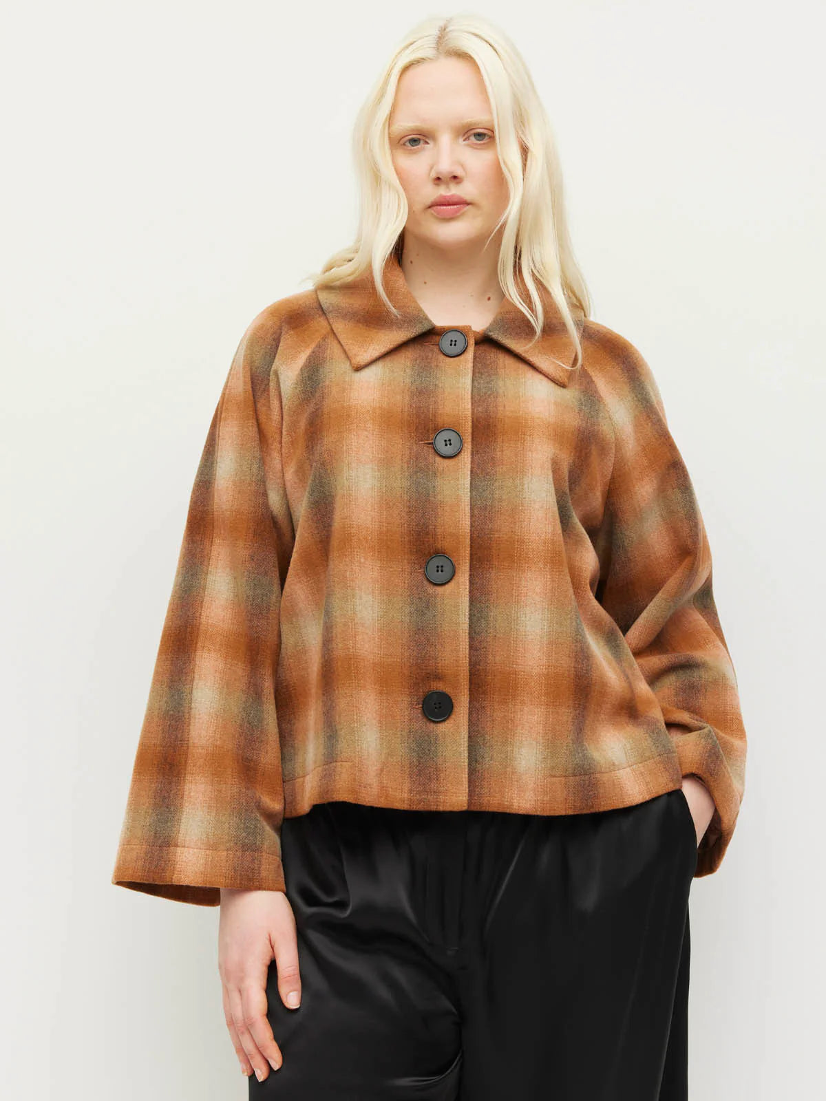 Rafaella Jacket (Shadow Check) - Marmalade