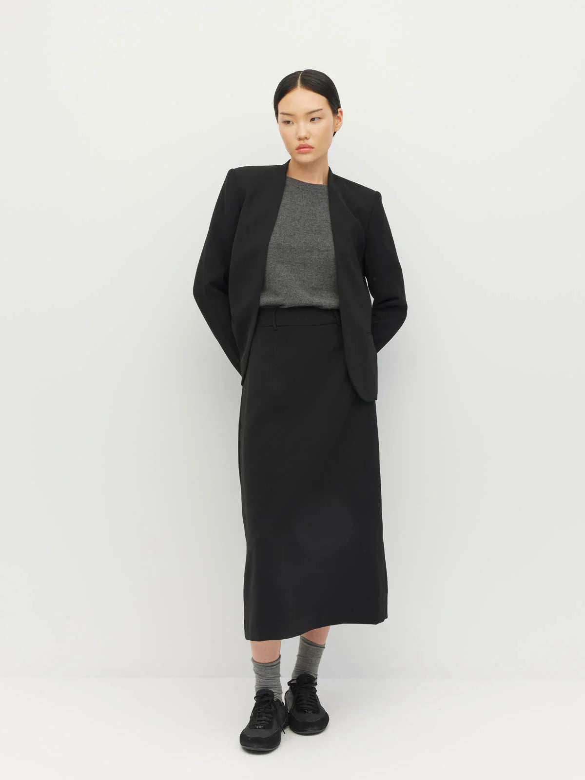 Juliette Hogan Chicago Blazer Foundation Suiting 2.0 - Black