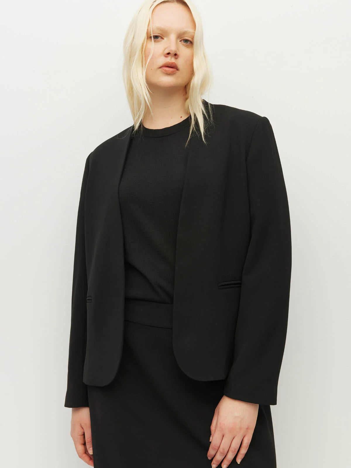 Juliette Hogan Chicago Blazer Foundation Suiting 2.0 - Black