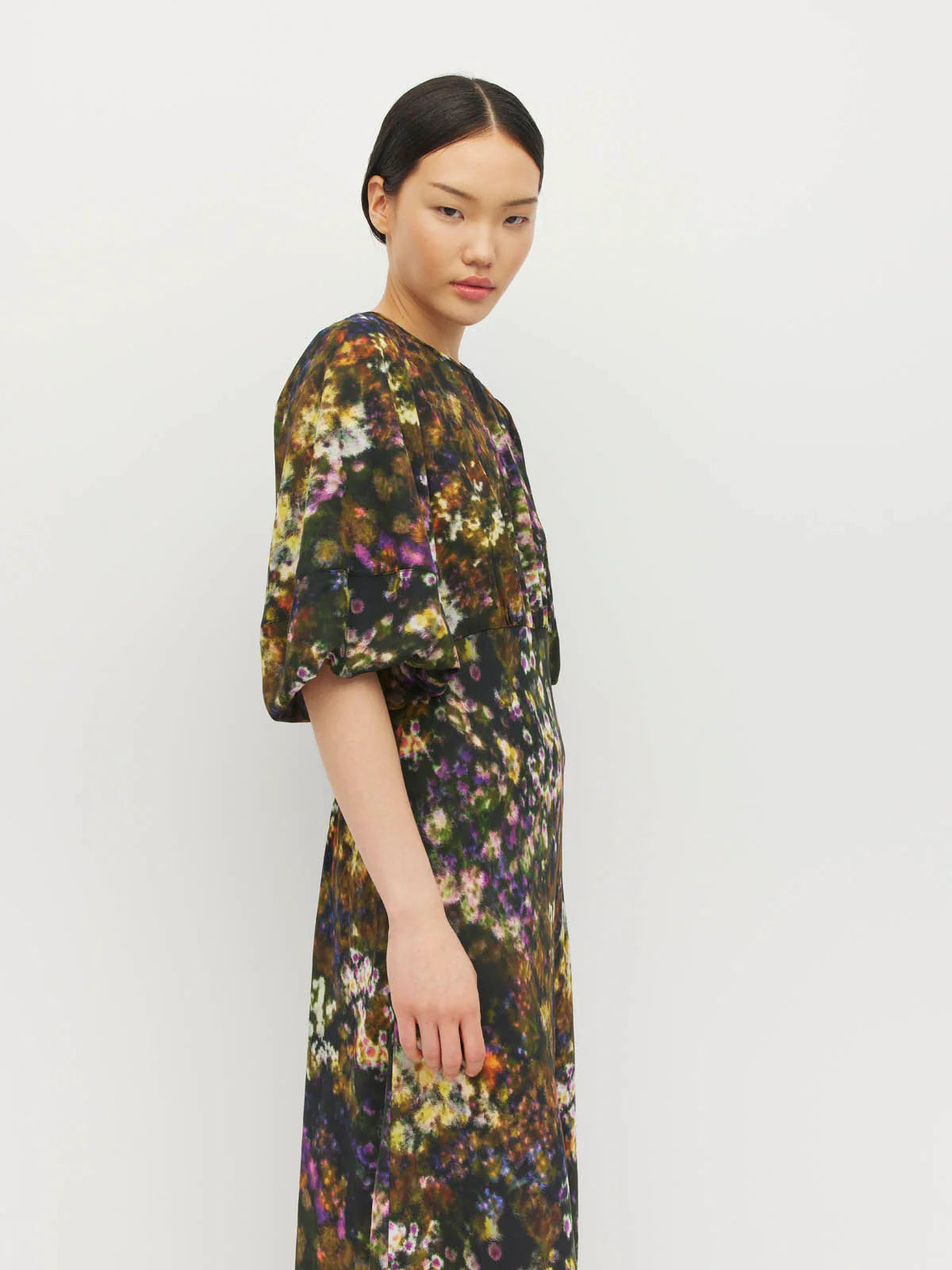 Arabella Dress - Midnight Meadow