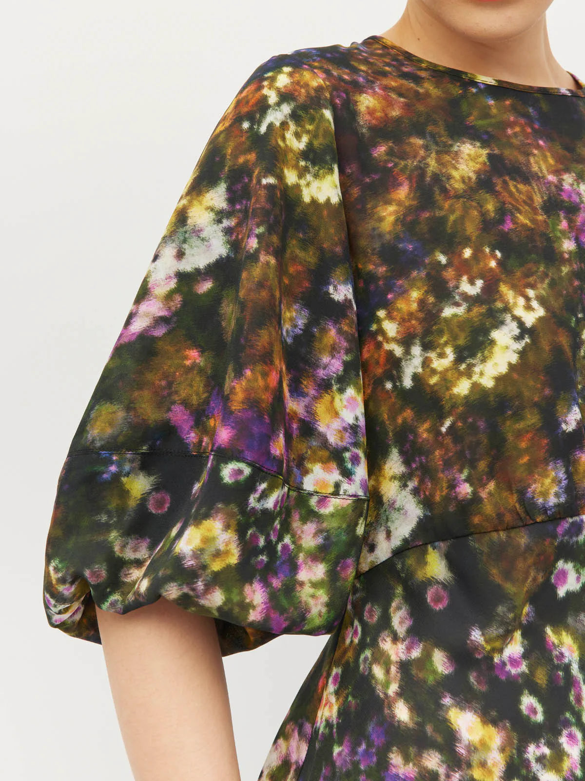 Arabella Dress - Midnight Meadow