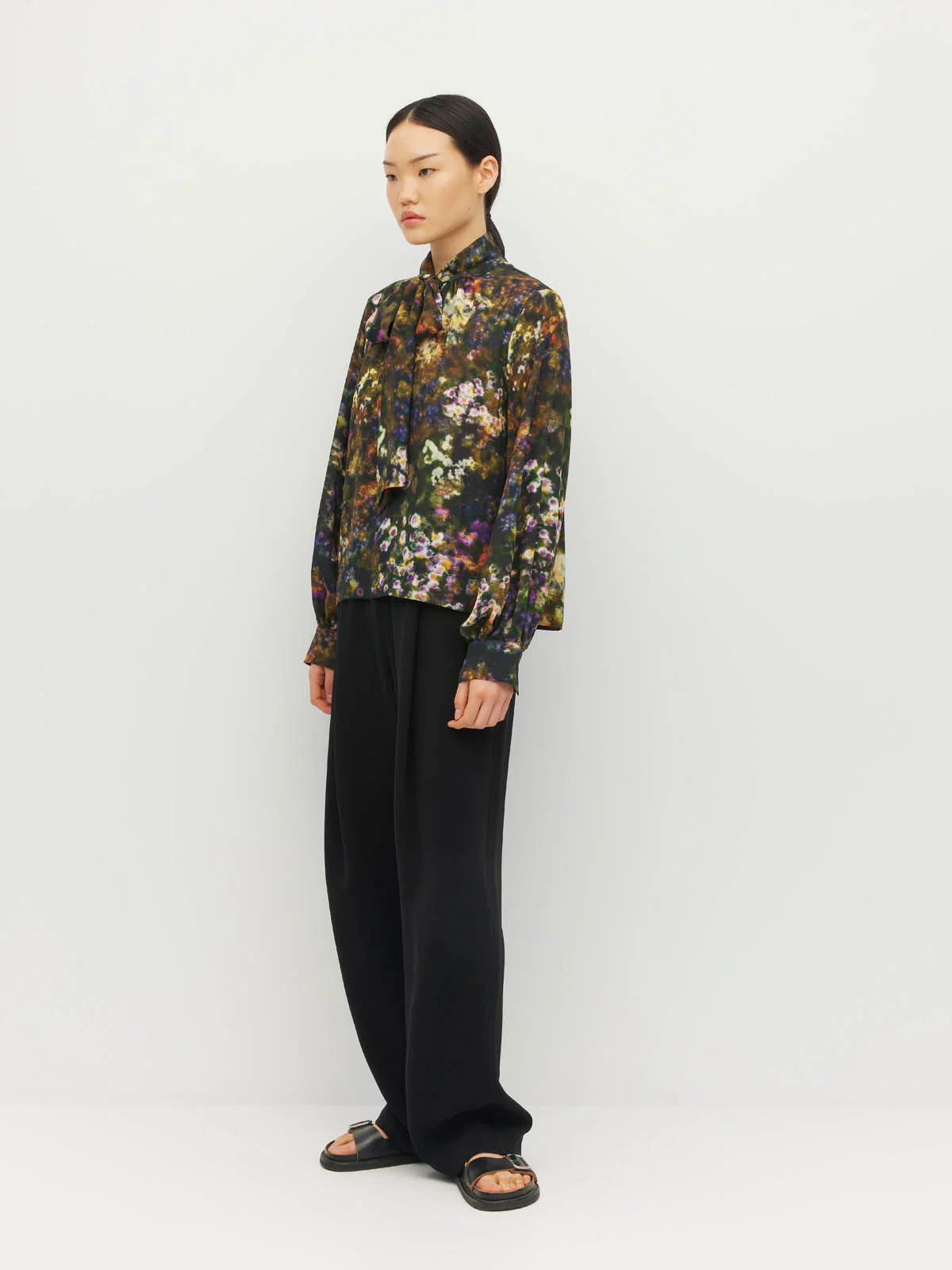 Coco Shirt - Midnight Meadow