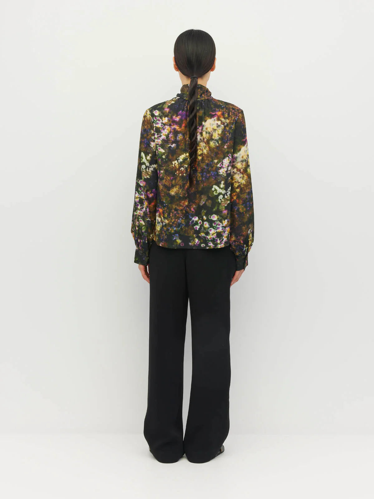 Coco Shirt - Midnight Meadow