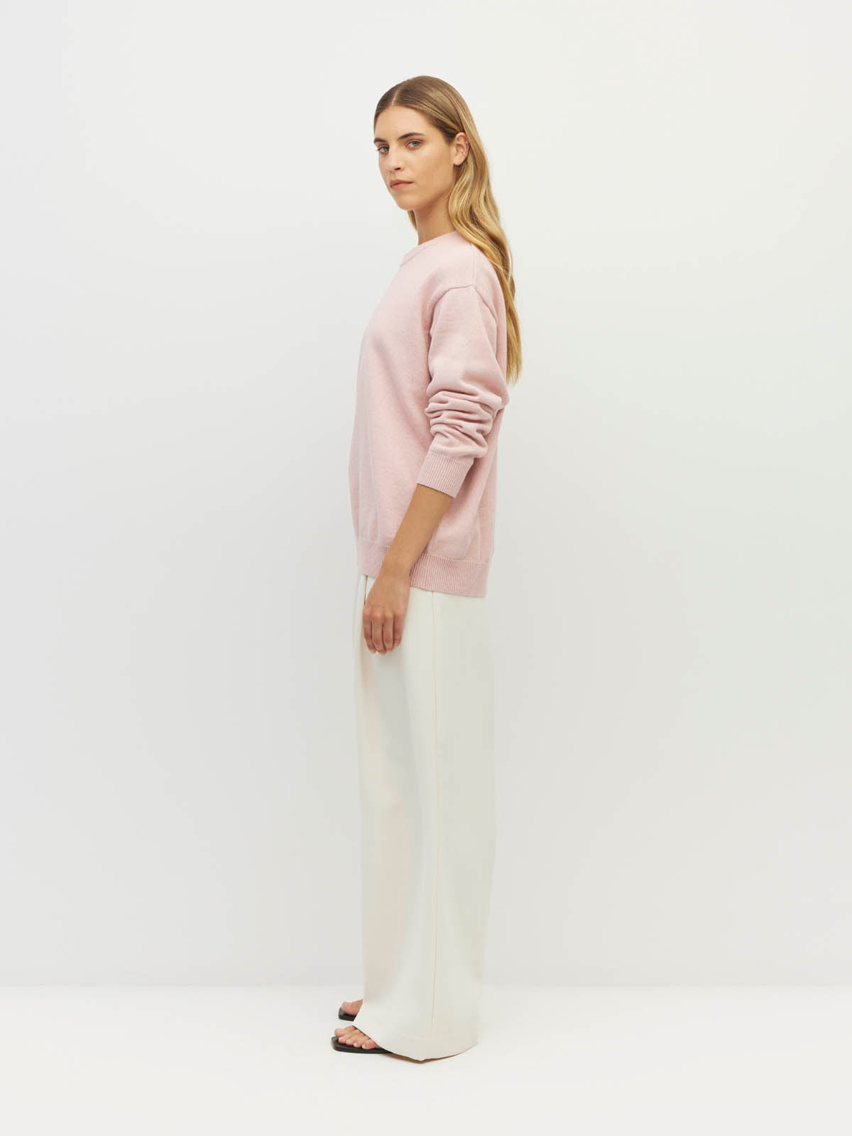 Juliette Hogan Cotton Sweatshirt - Ballet Pink