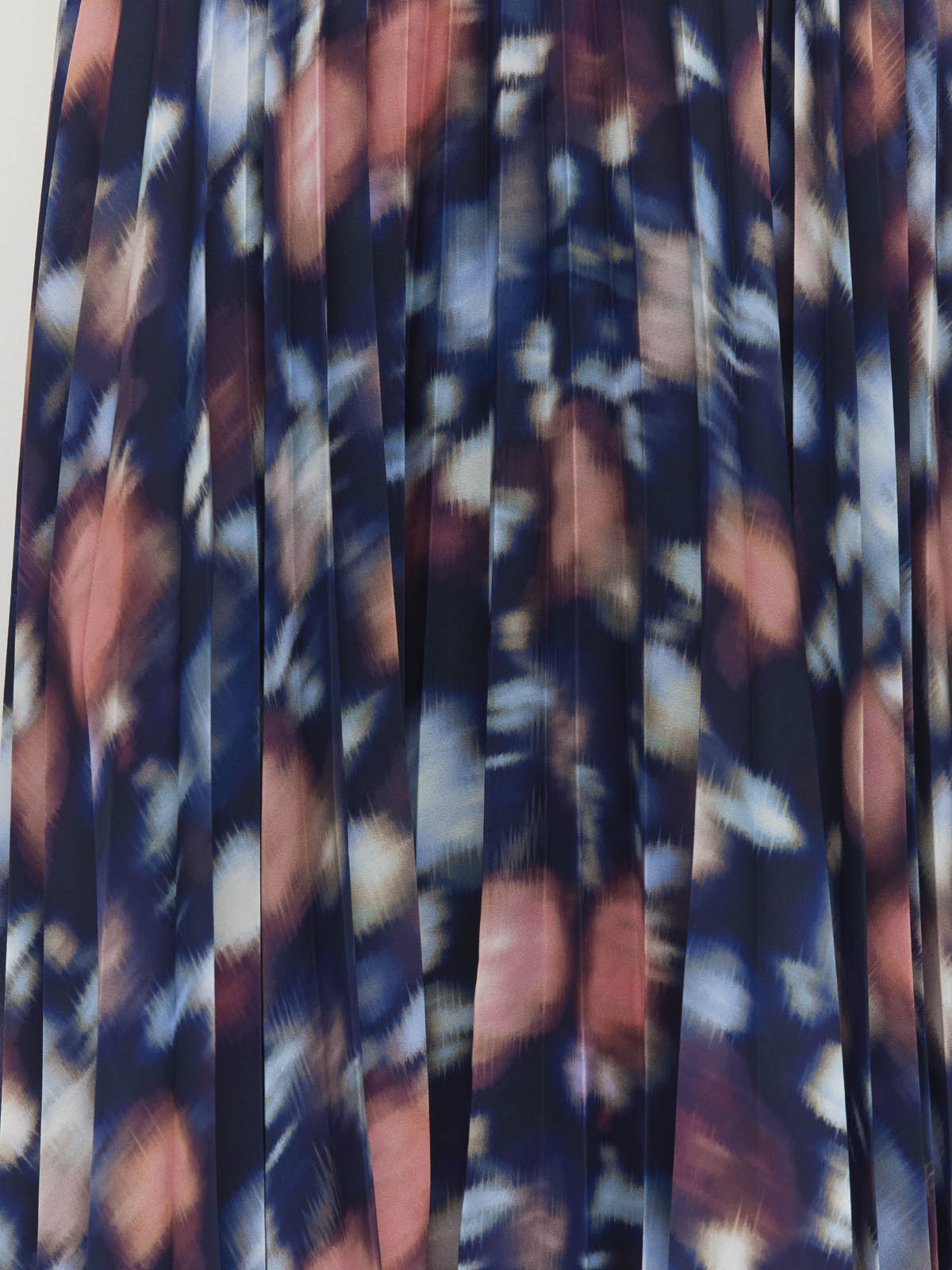 Juliette Hogan Betty Pleat Dress - Rosette Haze Crepe Night Fall
