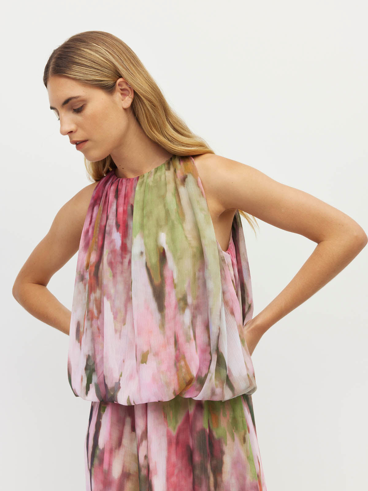 Juliette Hogan Aria Dress Summer Daze Crush - Rose Ripple