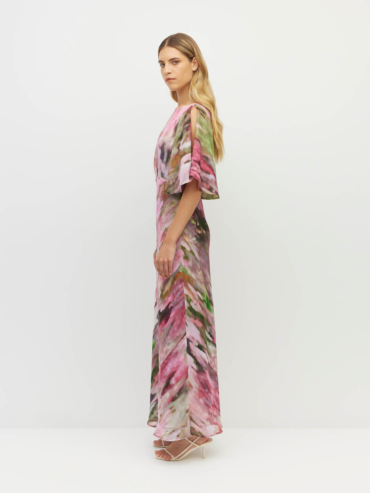 Juliette Hogan Dahlia Dress Summer Daze Crush - Rose Ripple