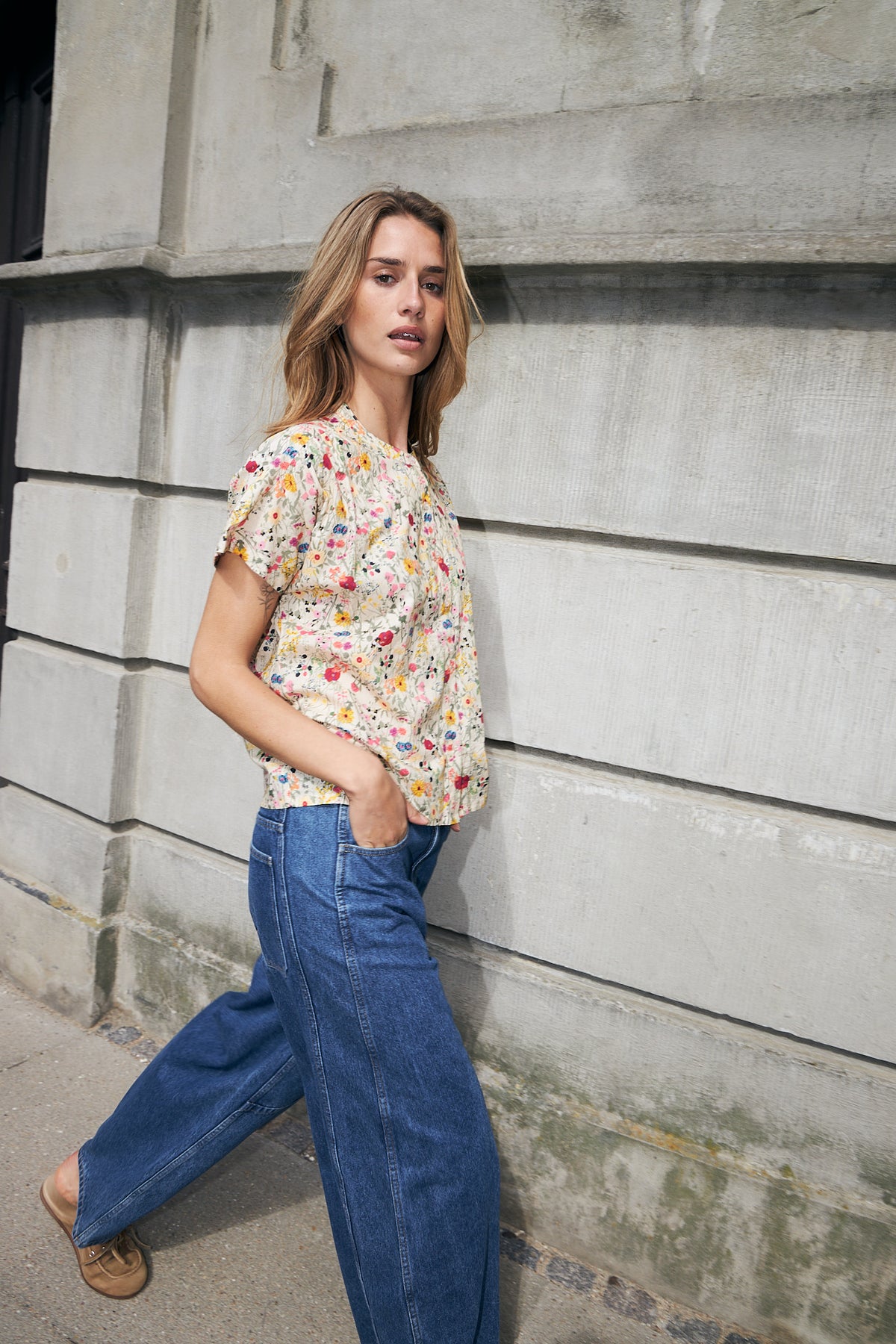 Lollys Laundry Mya Shirt - Flower Print