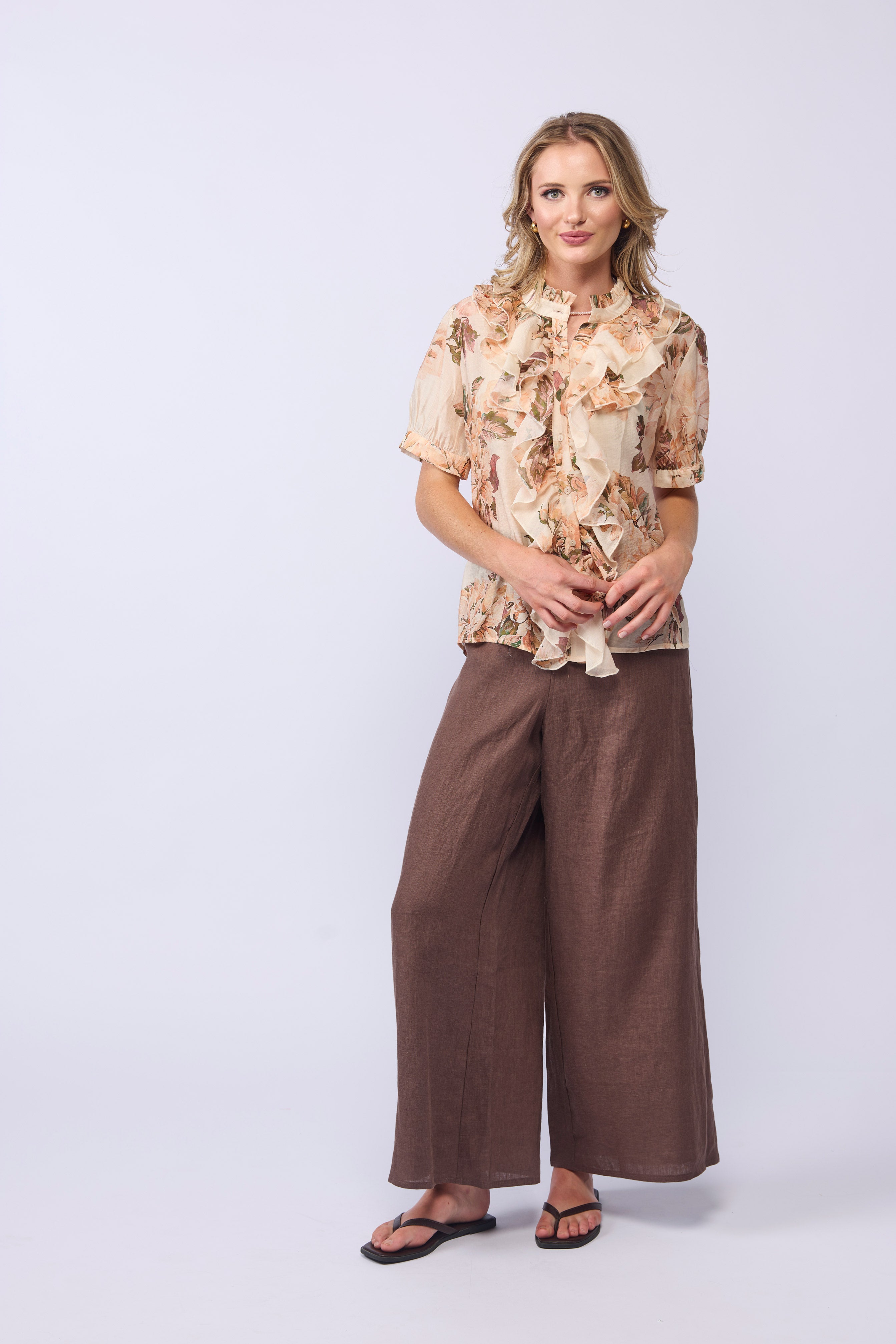 Drama the Label Wish Blouse - Blush Bloom