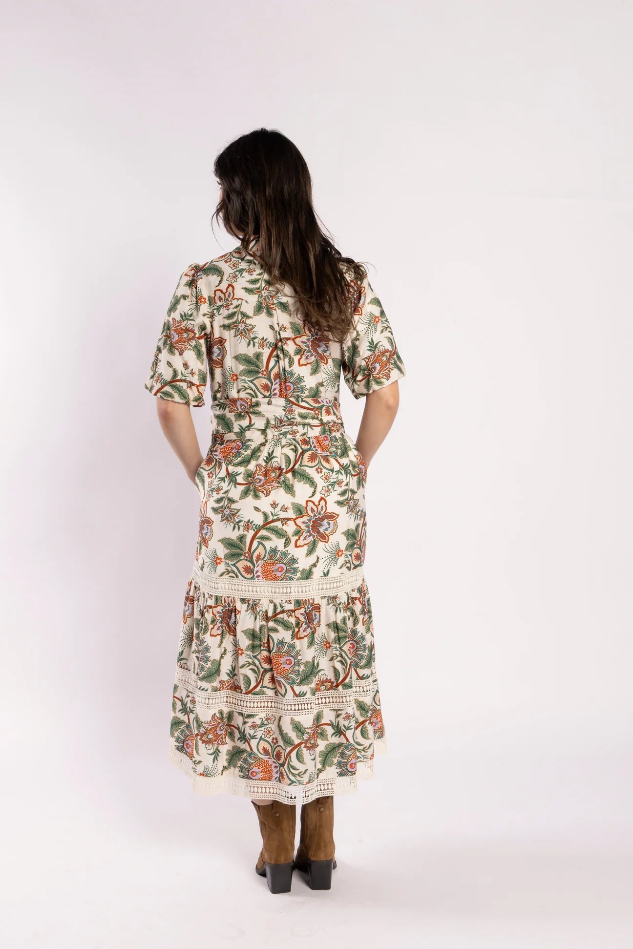 The Charlotte Dress – Del Ray Cream