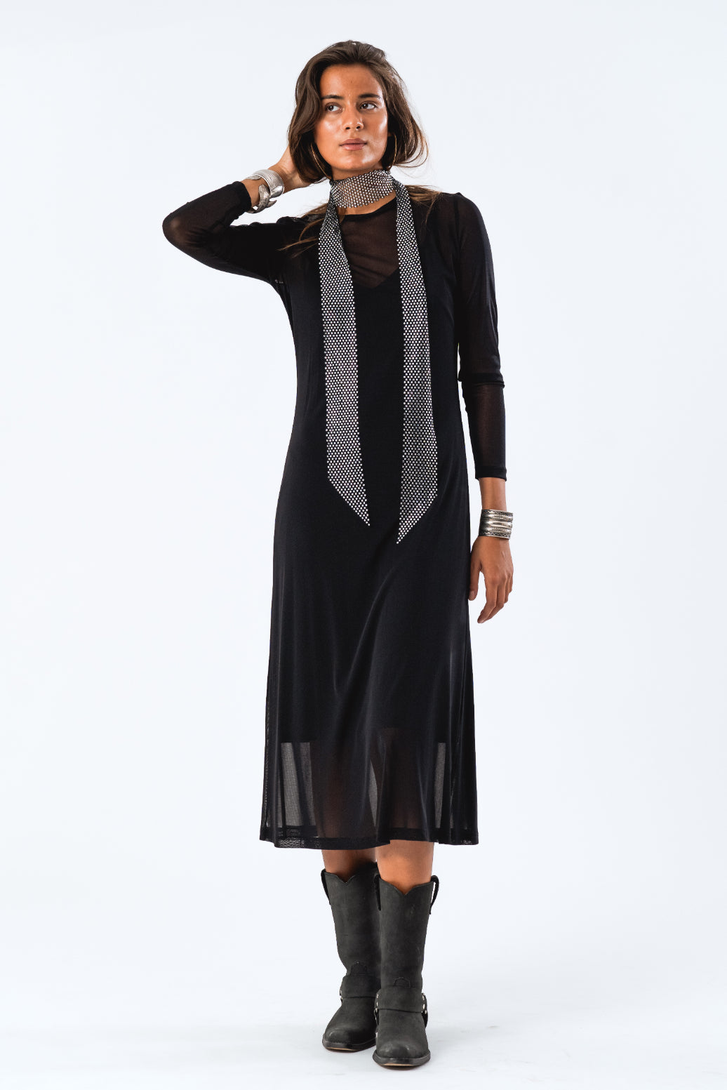 Lollys Laundry Logan Maxi Dress - Black