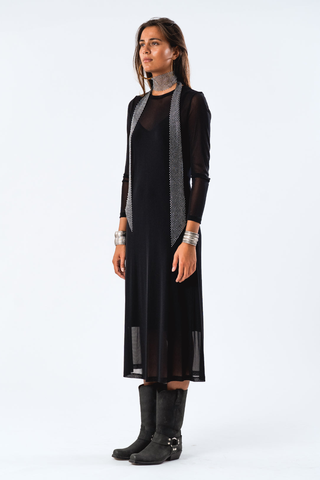 Lollys Laundry Logan Maxi Dress - Black