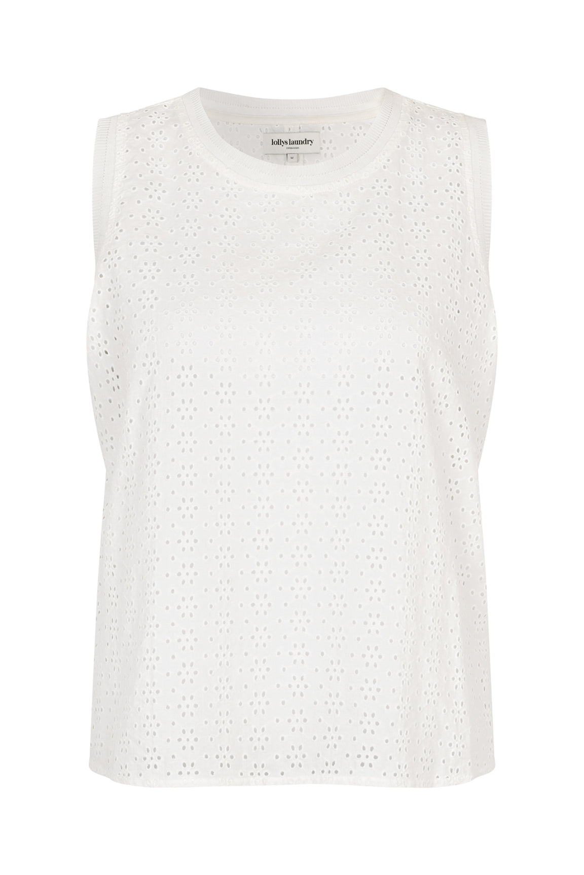 Moll Top - White Broderie