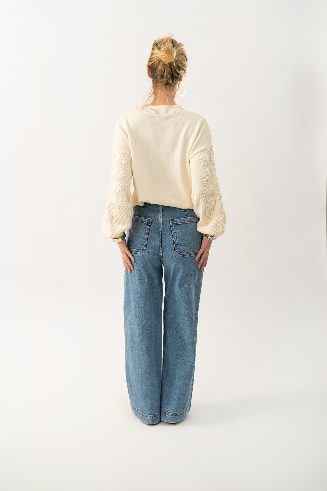 Musa Knit Jumper - Creme