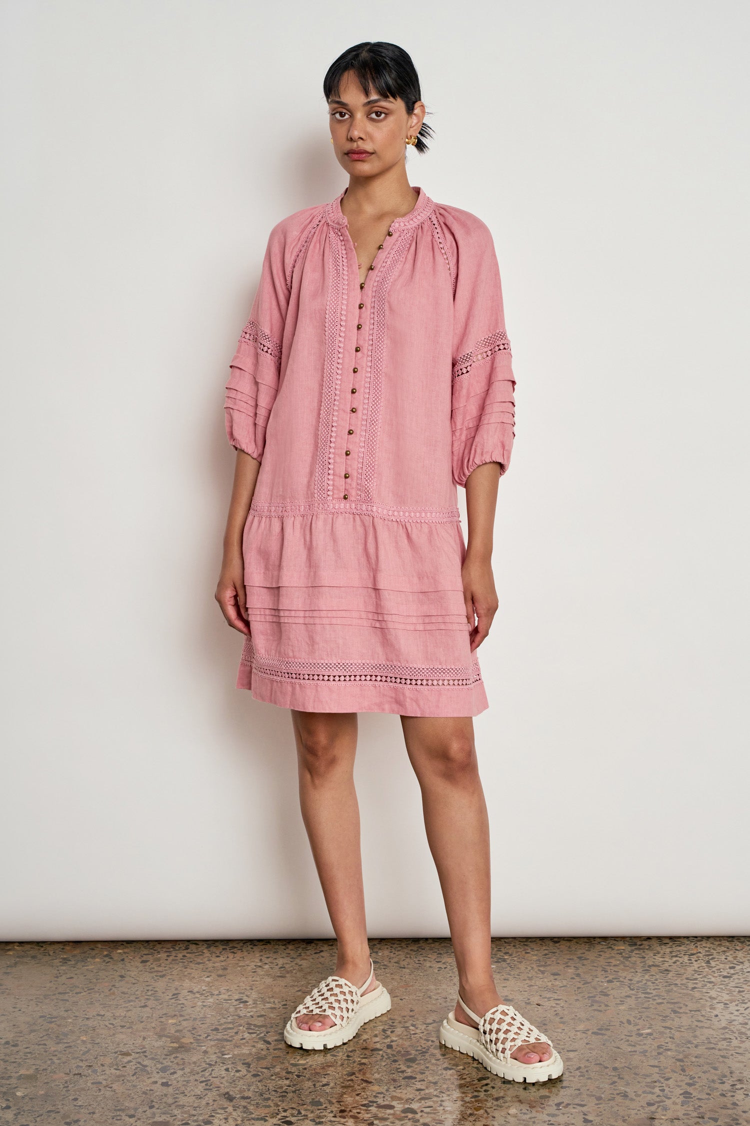 Zoe Kratzmann Jostle Dress - Pink Clay