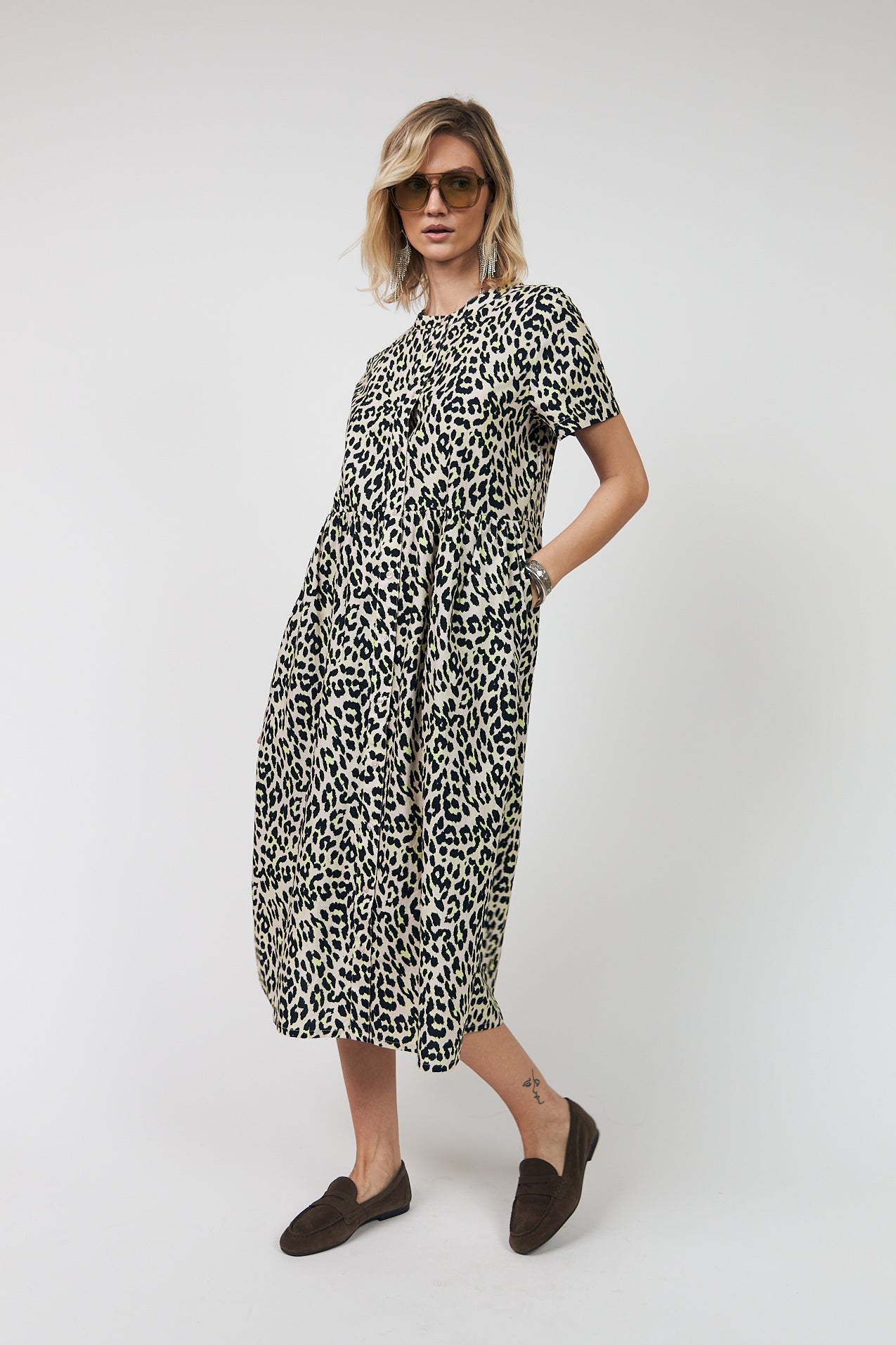 Lollys Laundry Aliya Maxi Dress - Yellow