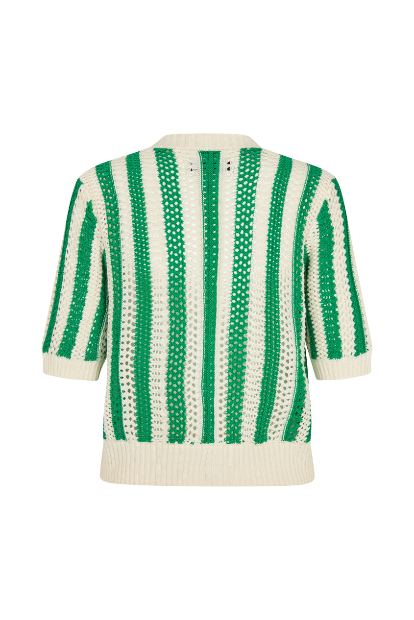 Lollys Laundry Siva Knit Cardigan - Green