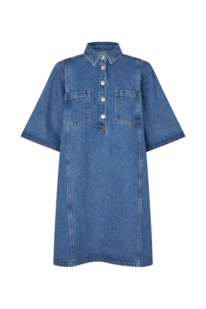Lollys Laundry Mola Dress - Blue