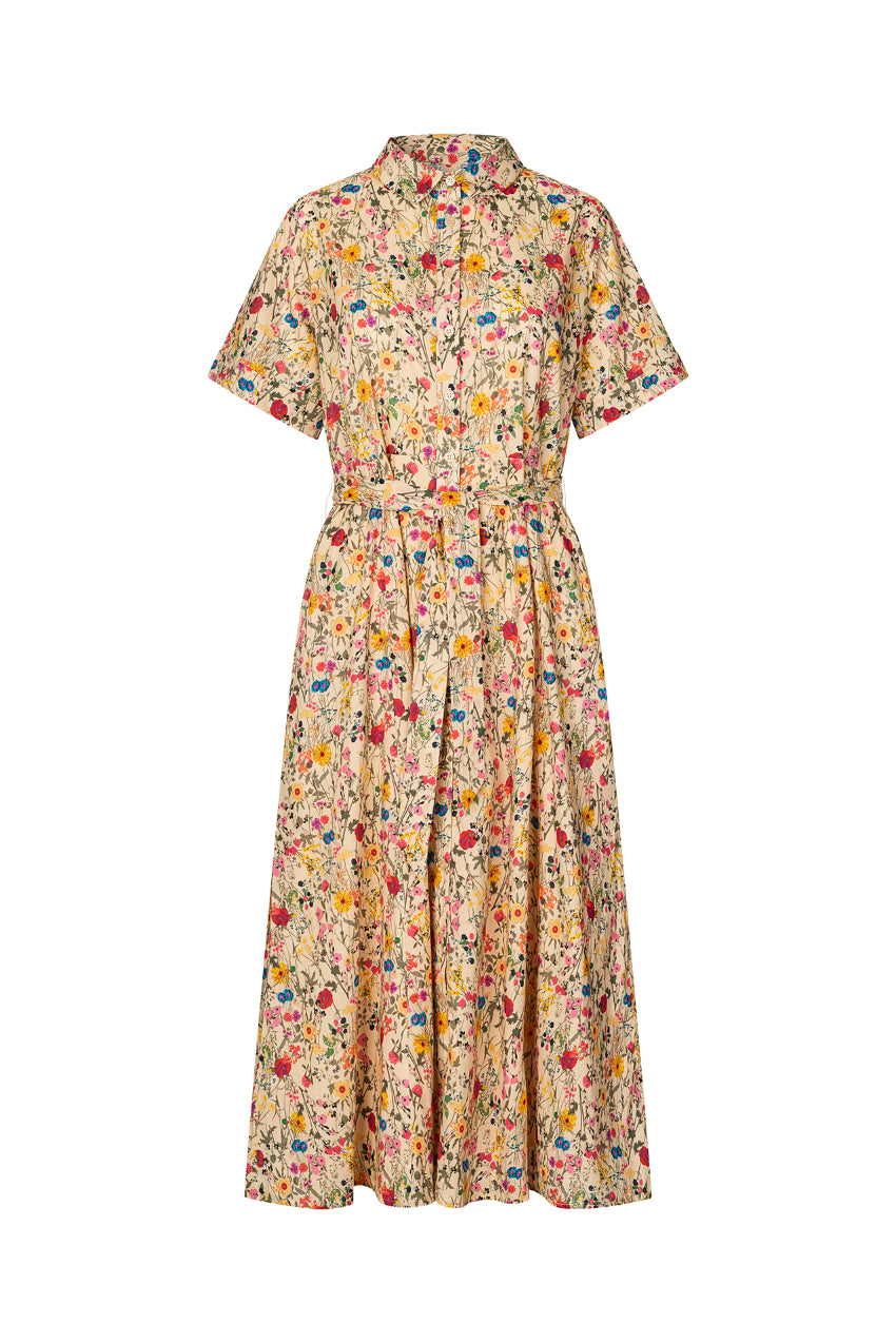 Lollys Laundry Blake Midi Dress - Flower Print