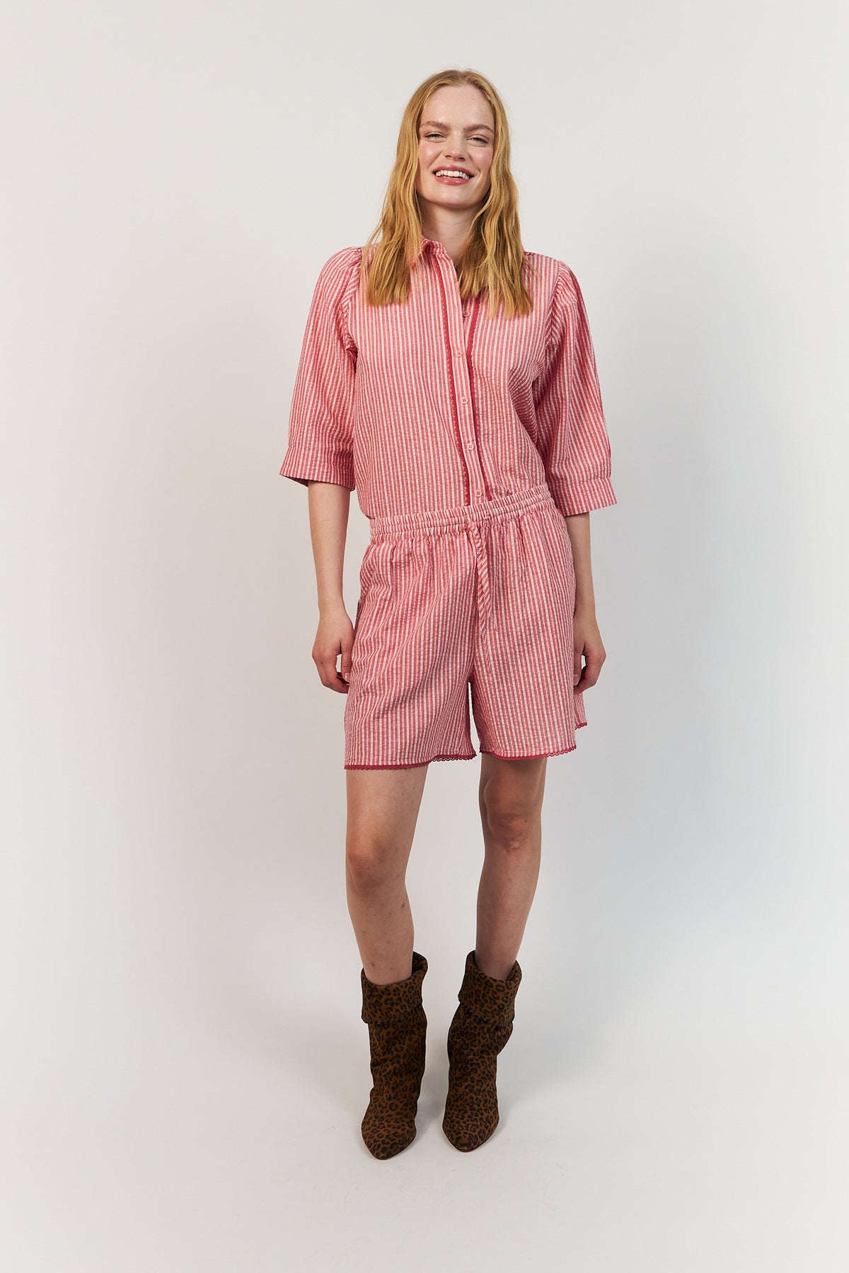 Lollys Laundry Bono Shirt - Red