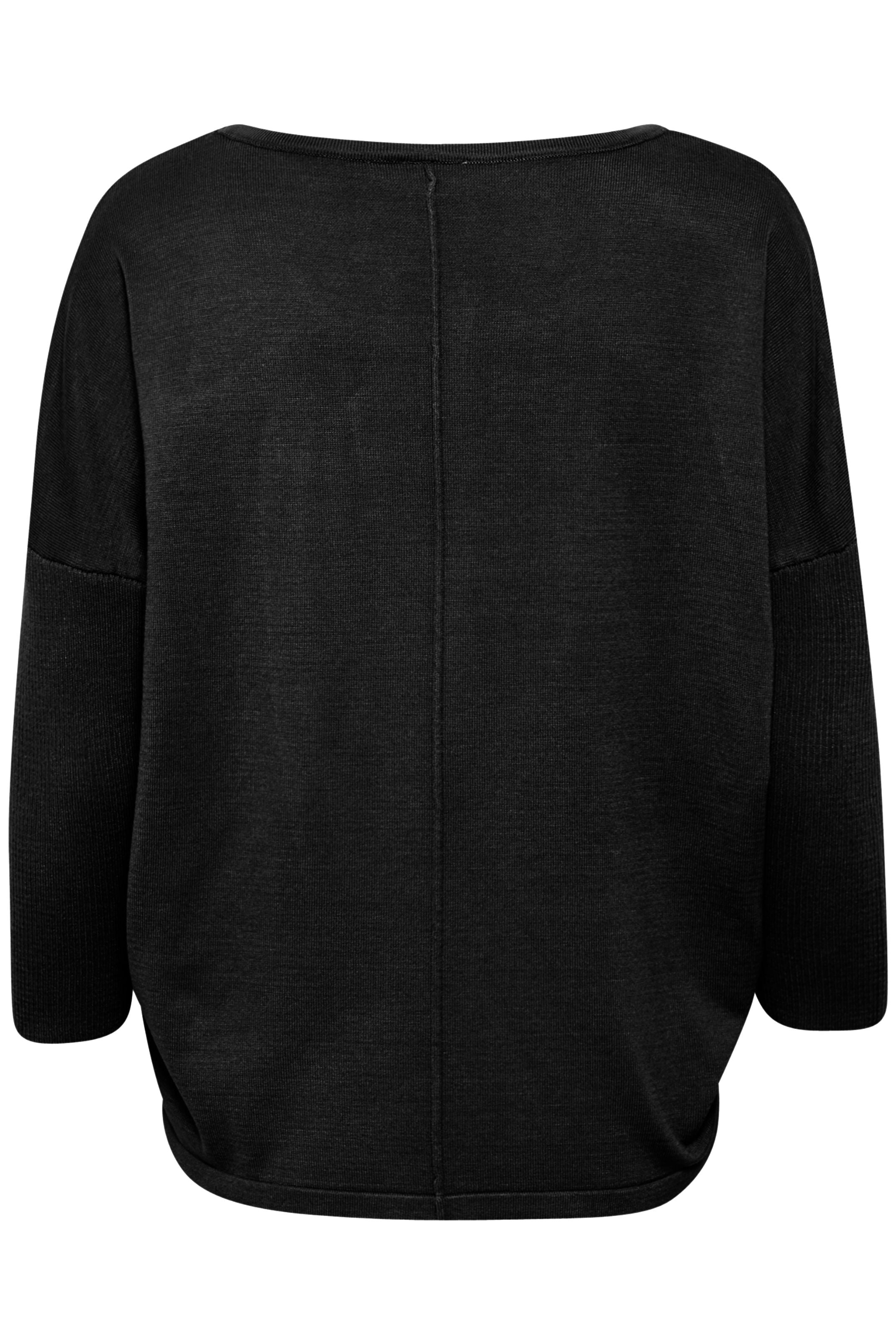 Mila Roundneck Pullover - Black