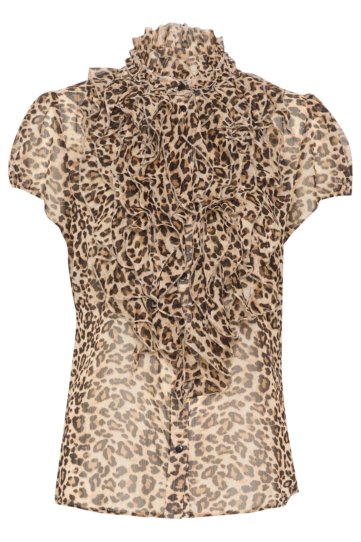 Saint Tropez Lilja Shirt - Leopard