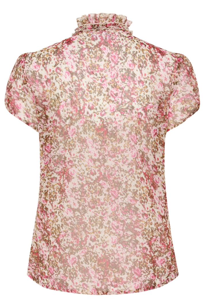 Saint Tropez Lilja Blouse - Ballerina Brushed Bloom