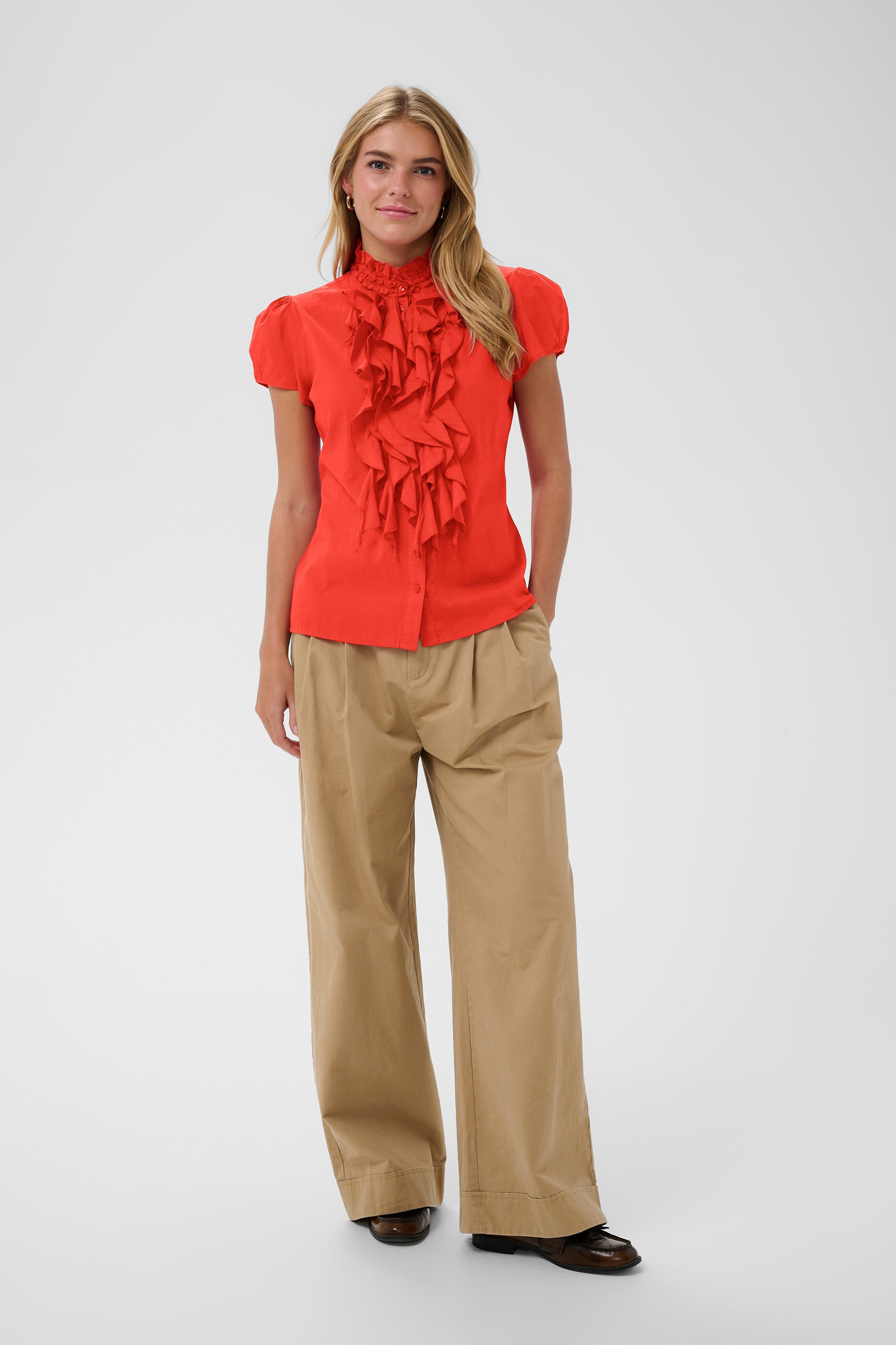 Tilli Short Sleeve Shirt – Valiant Poppy