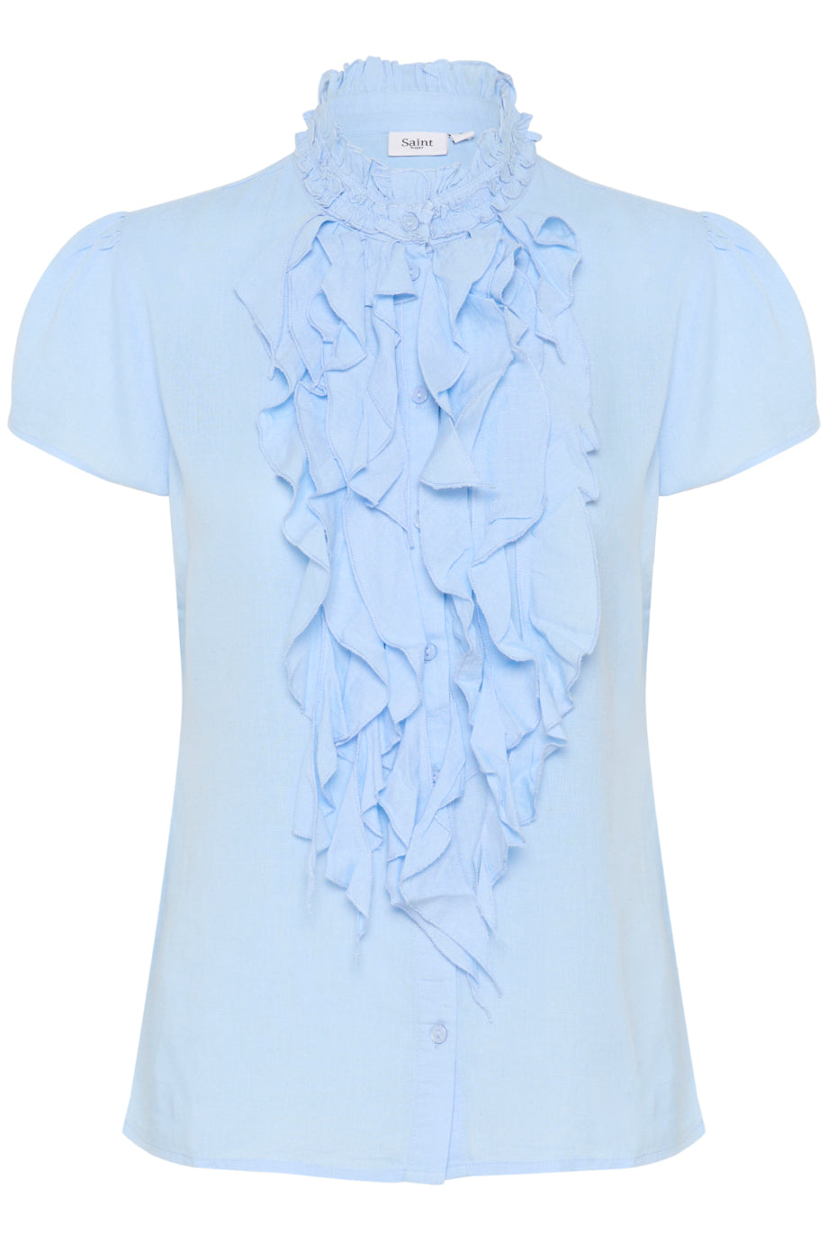 Saint Tropez Elli Shirt - Chambray Blue