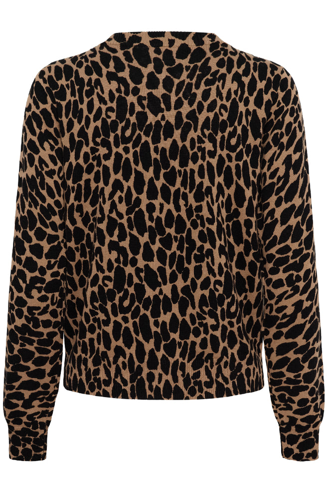 Paloma Cardigan – Tiger's Eye Spotty Leopard