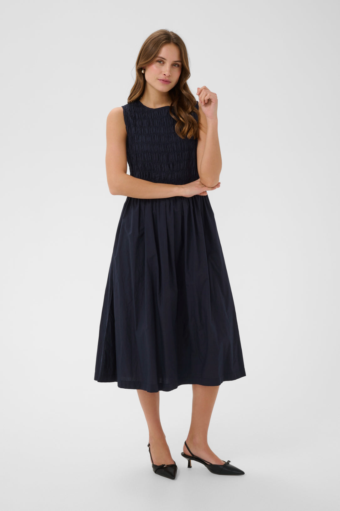 Saint Tropez Rosagisla Midi Dress - Night Sky