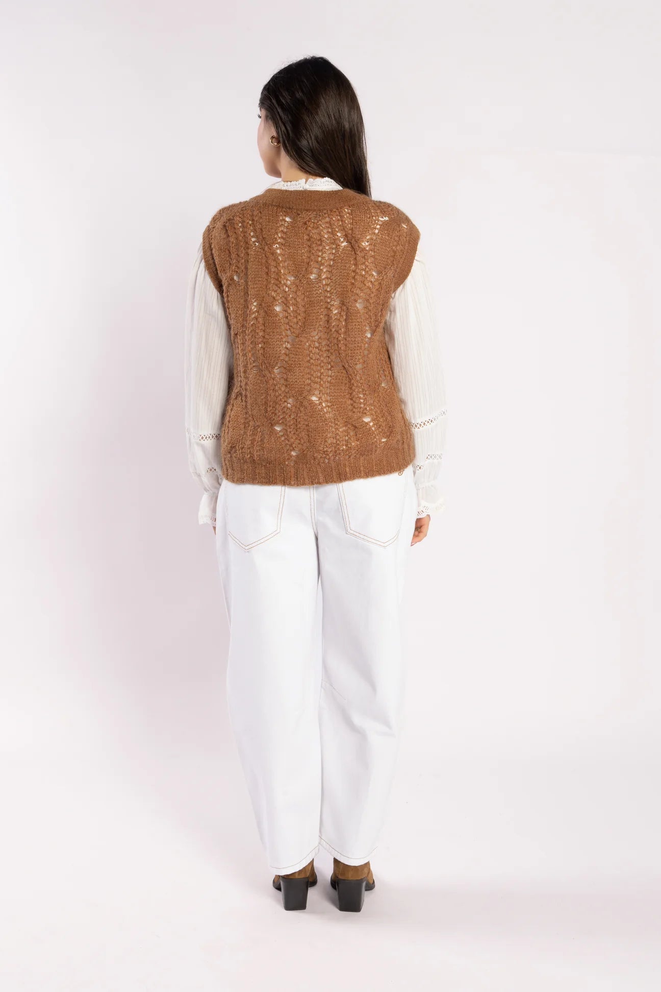 Fliss Vest - Chestnut