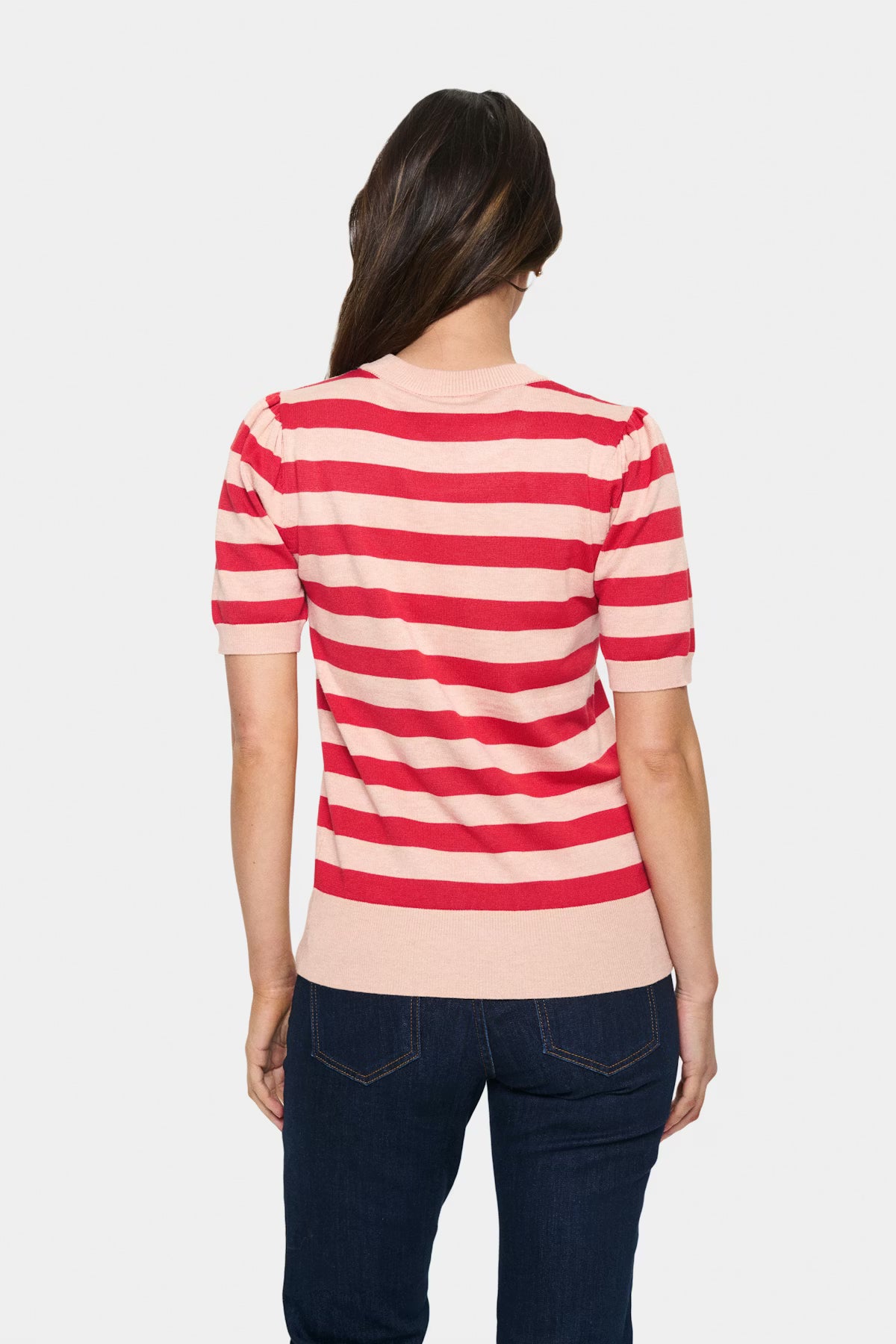 Mila Block Stripe Pullover