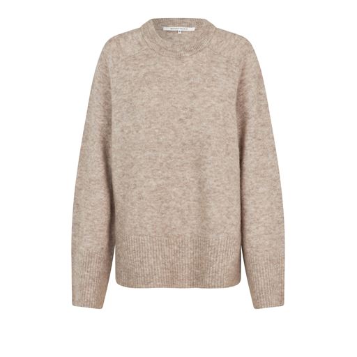 Second Female Roy Knit - Beige Melange