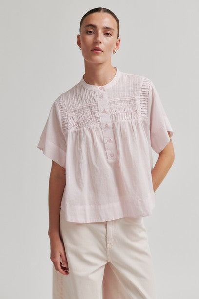 Second Female Maise SS Blouse - Crystal Pink