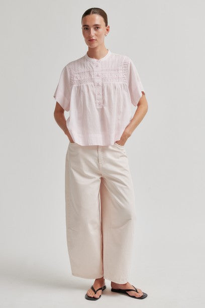 Second Female Maise SS Blouse - Crystal Pink