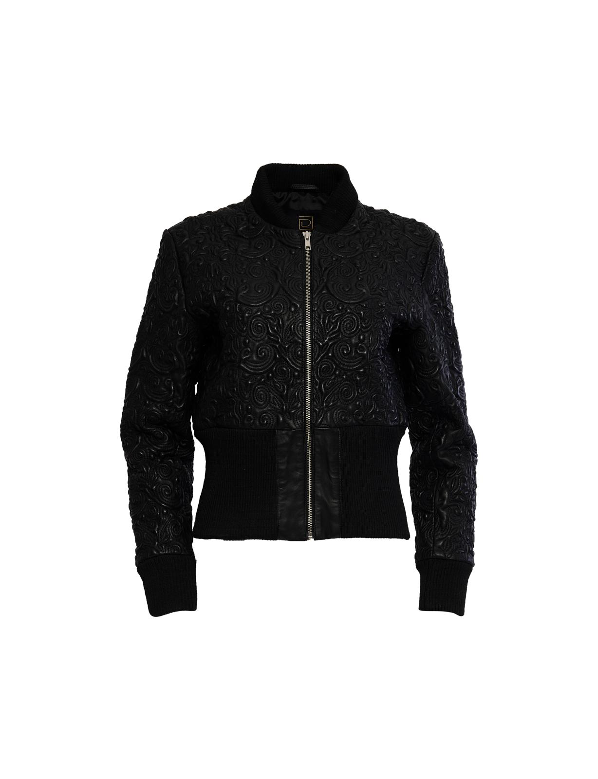 DEA the Label Noir Leather Jacket