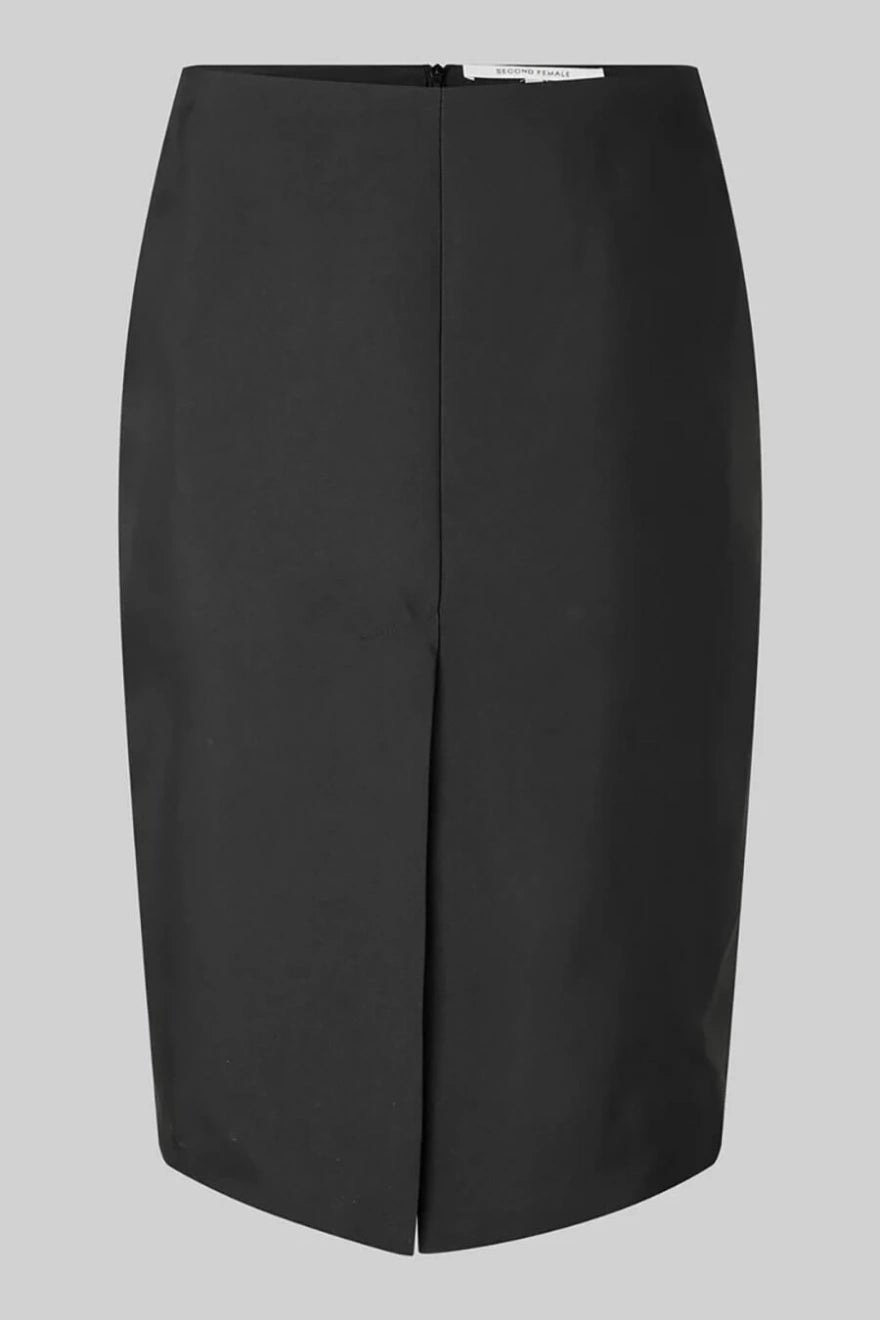 Second Female Evie New Pencil Skirt - Black