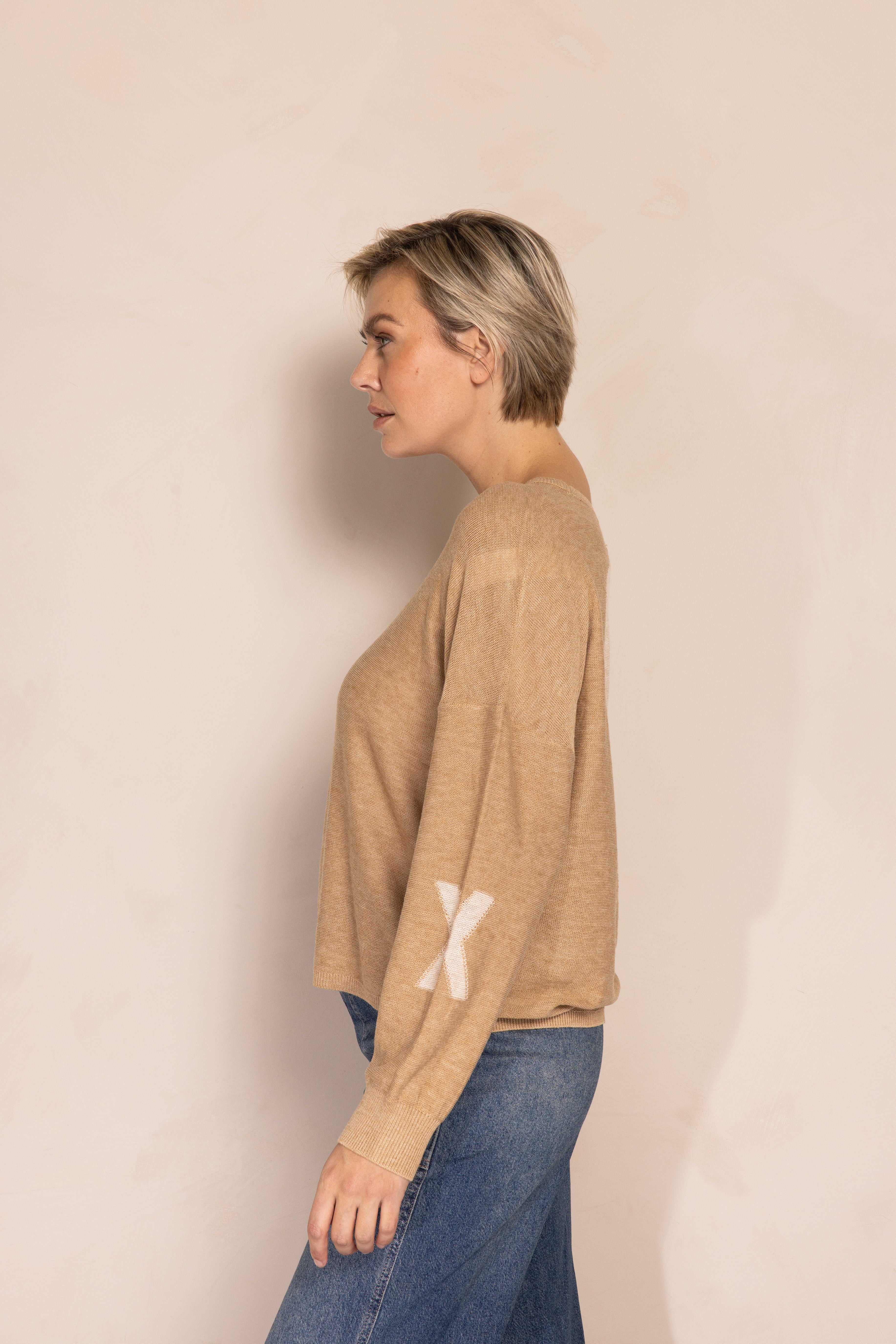 Sasa Knit Top - Taupe