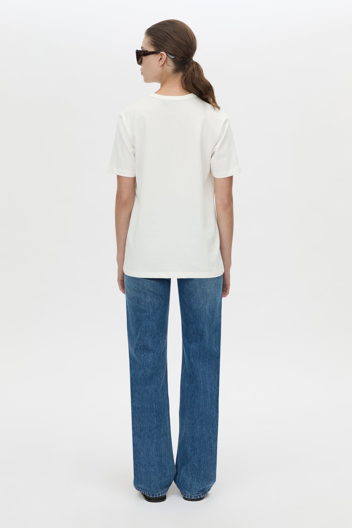 Camilla and Marc Wilde Print Tee - Soft White/Black
