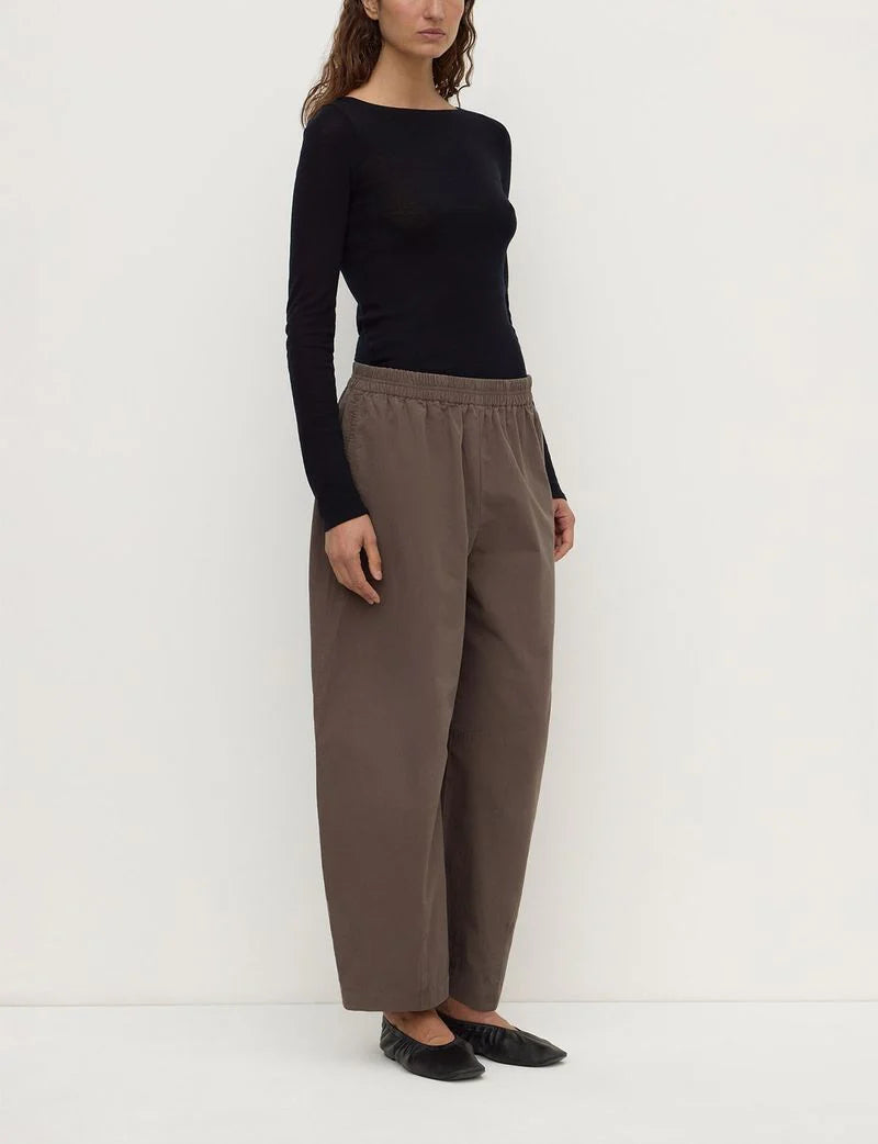 Lola Barrel Pant - Bark