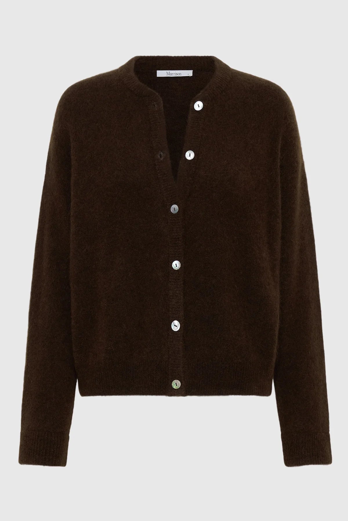 Albi Knit Cardigan - Chocolate