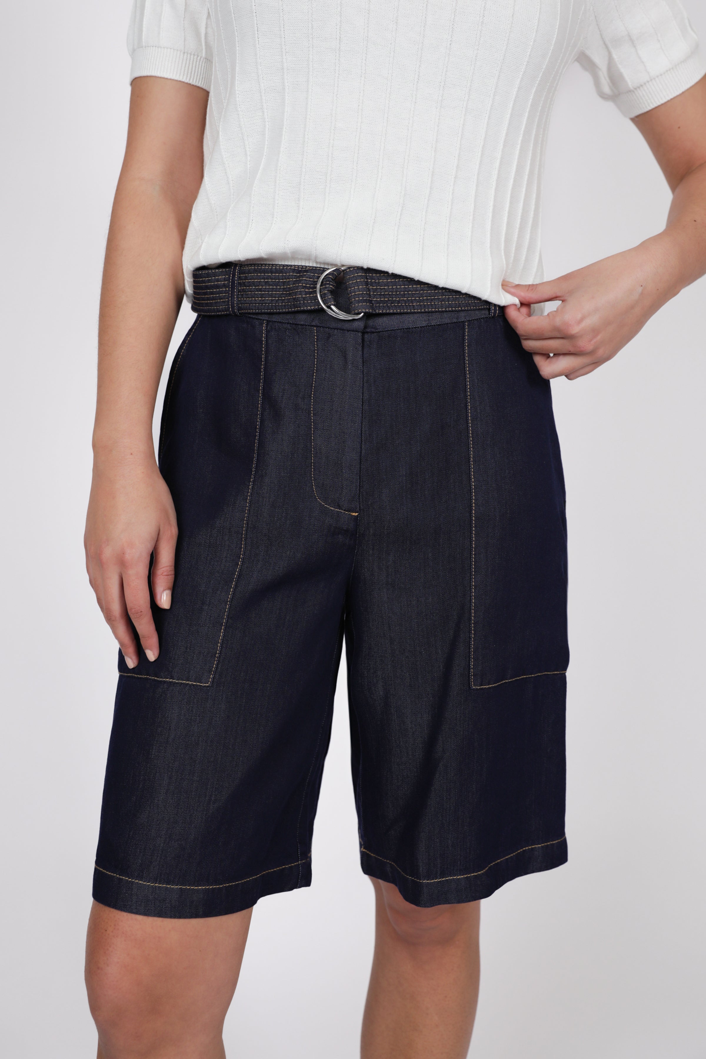 Marlow Axis Longline Short - Indigo