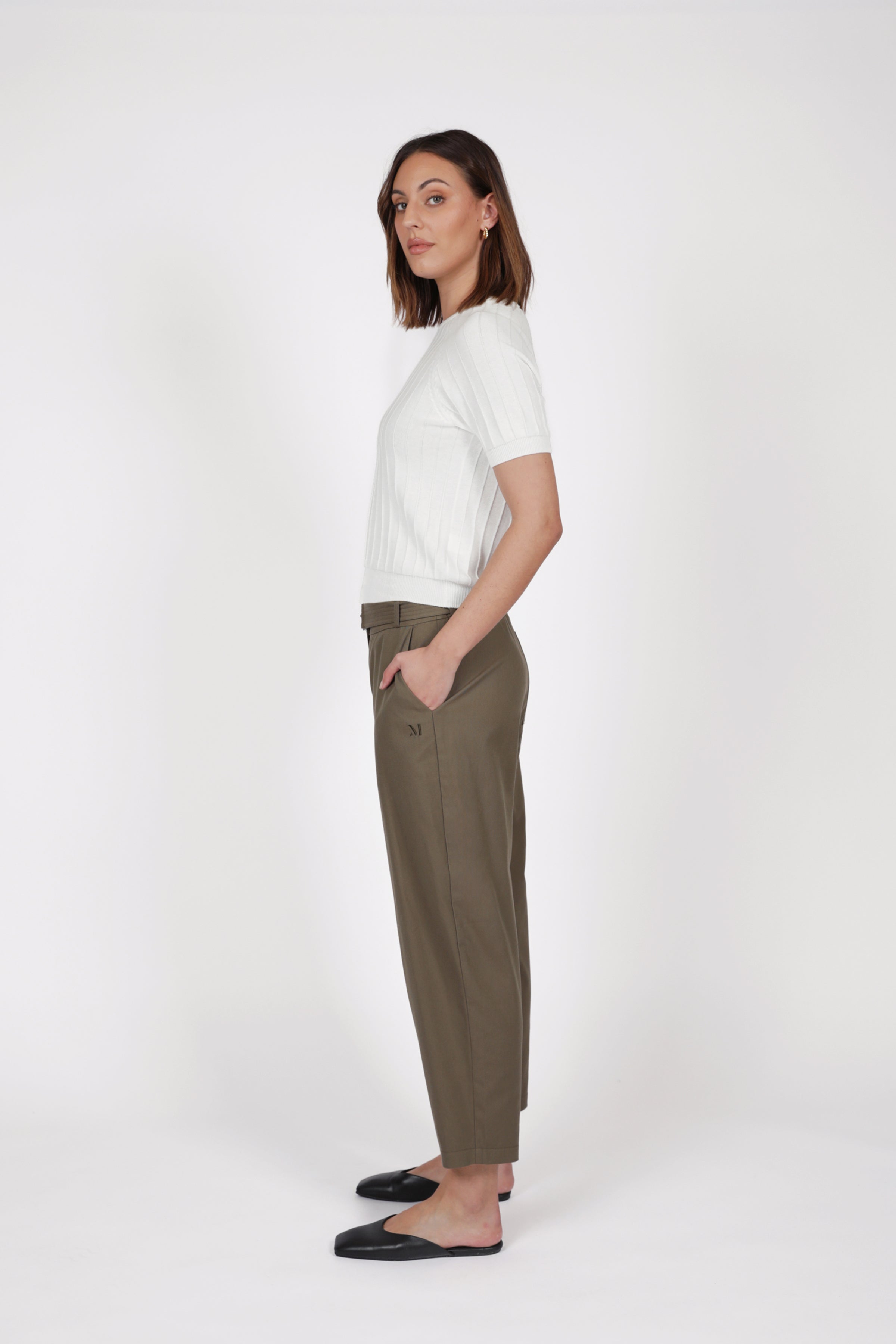Marlow Axis Tapered Pant - Olive
