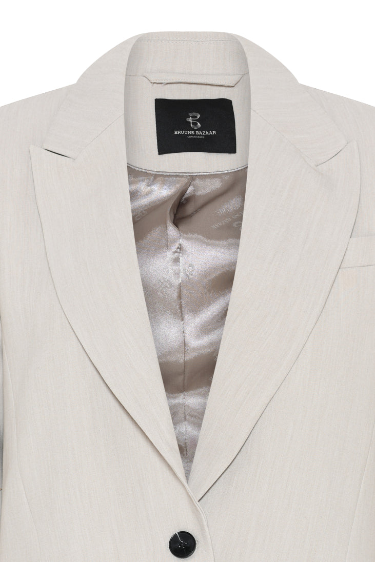 Frida Blazer - Silver Cloud