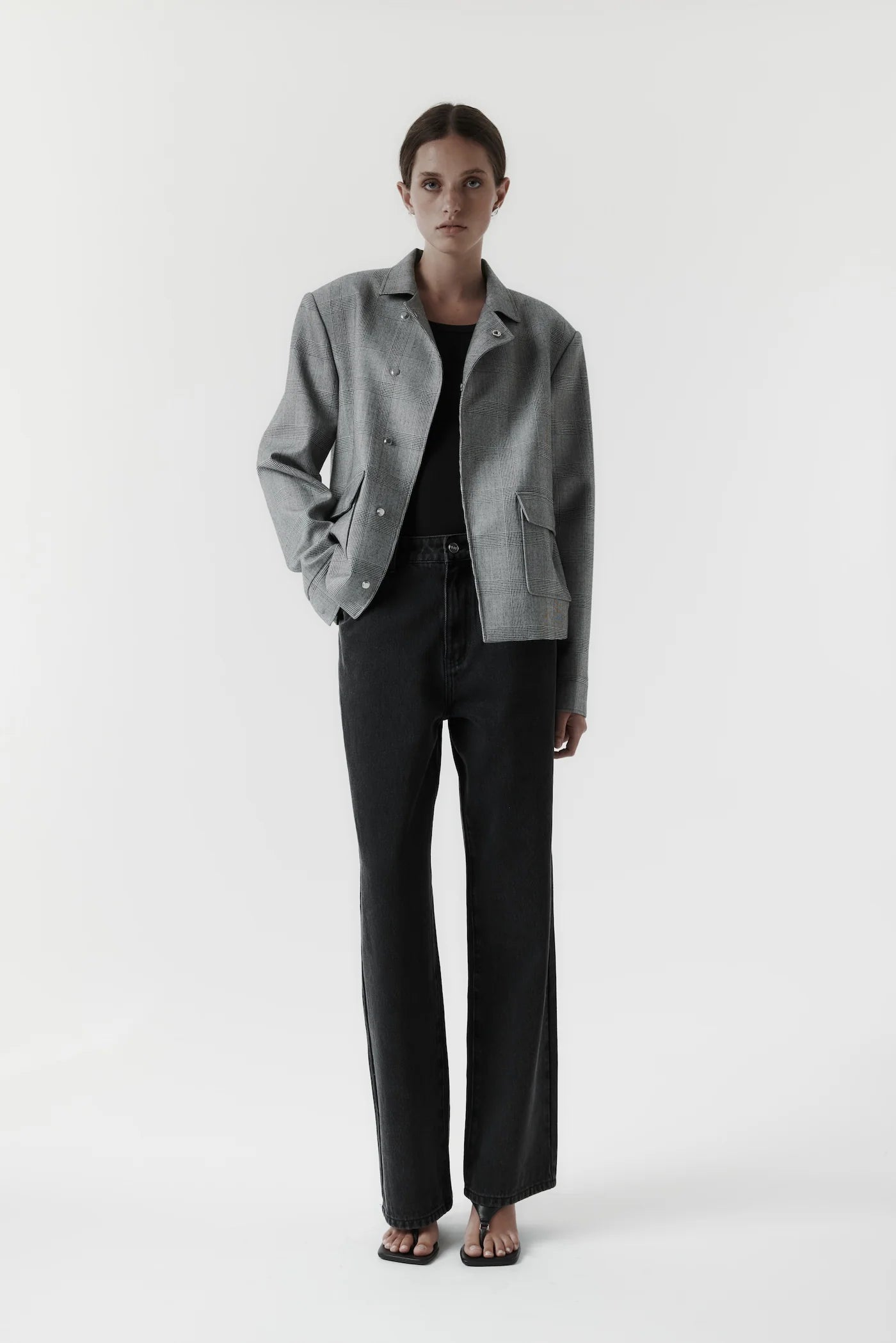 Bianca Jacket - Houndstooth